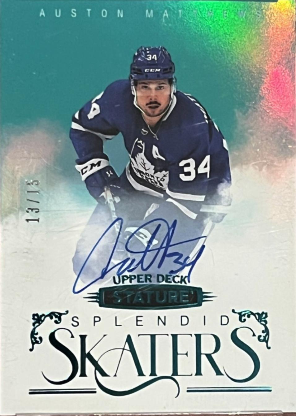 Auston Matthews [Autograph Green] #SS-21
