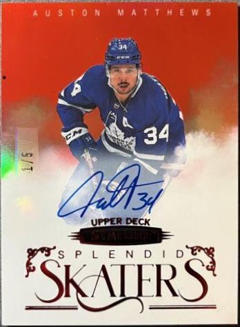 Auston Matthews [Autograph Red] #SS-21