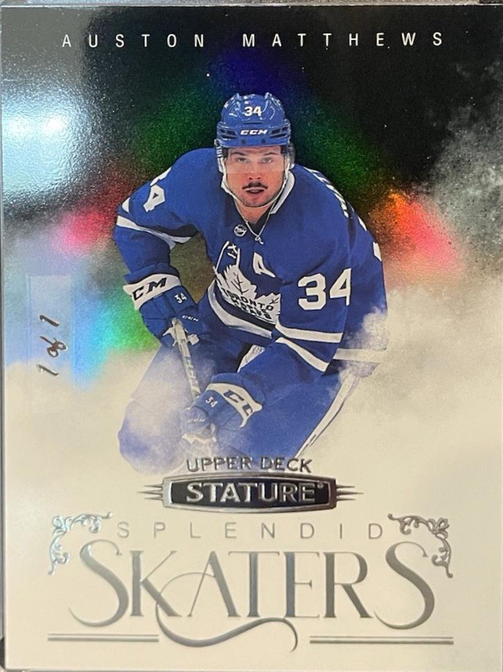 Auston Matthews [Black] #SS-21