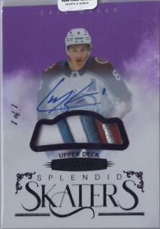 Cale Makar [Autograph Patch Purple] #SS-23