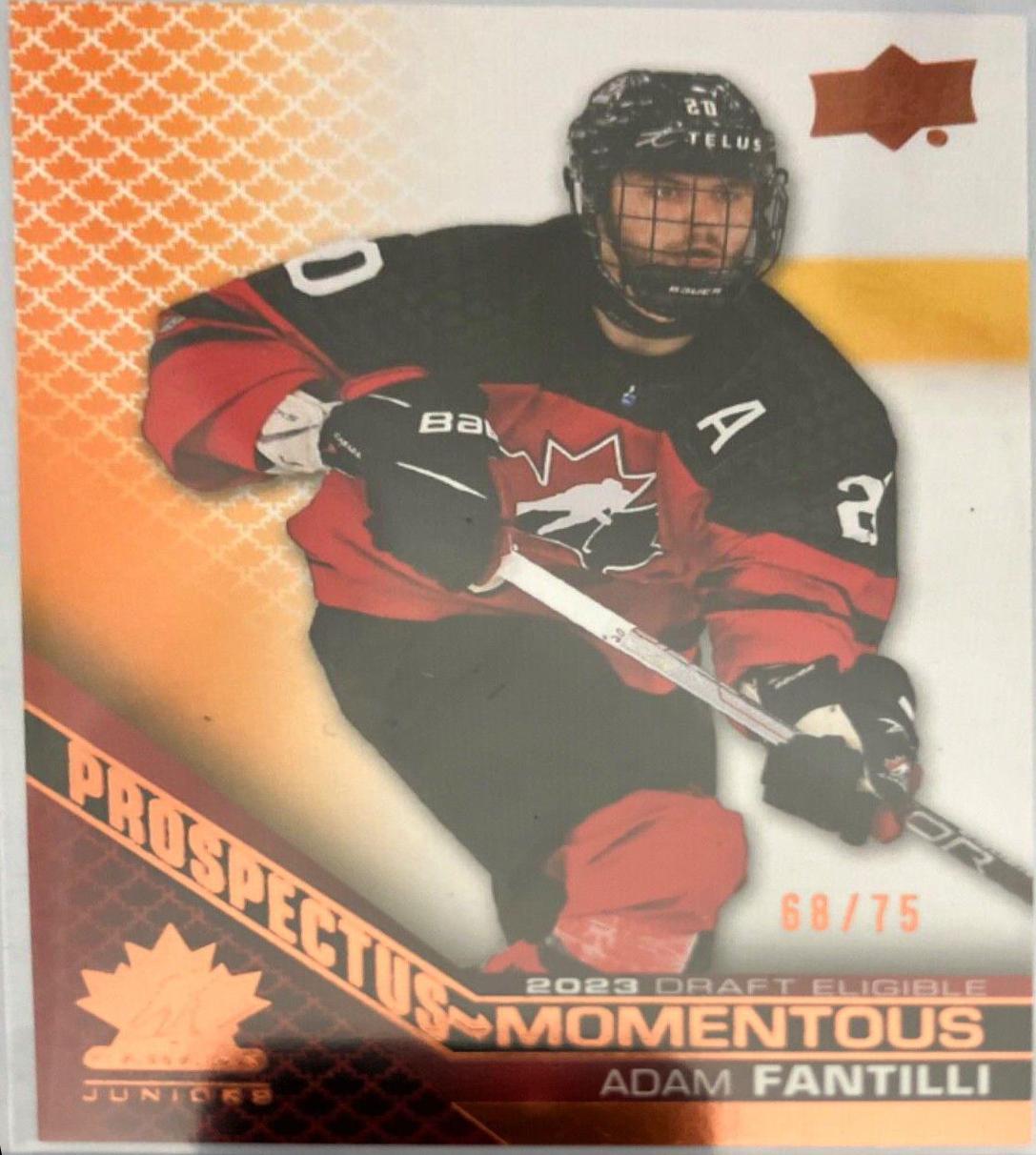Adam Fantilli [Orange] #PM-8