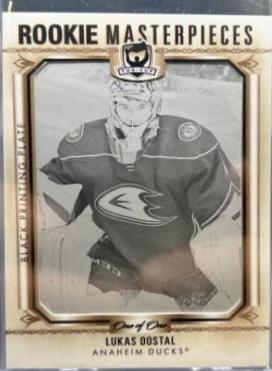 Lukas Dostal [Black Foil Gold Foil Auto Patch] #2023-LD