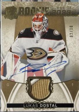 Lukas Dostal [Gold Foil Auto Patch] #2023-LD