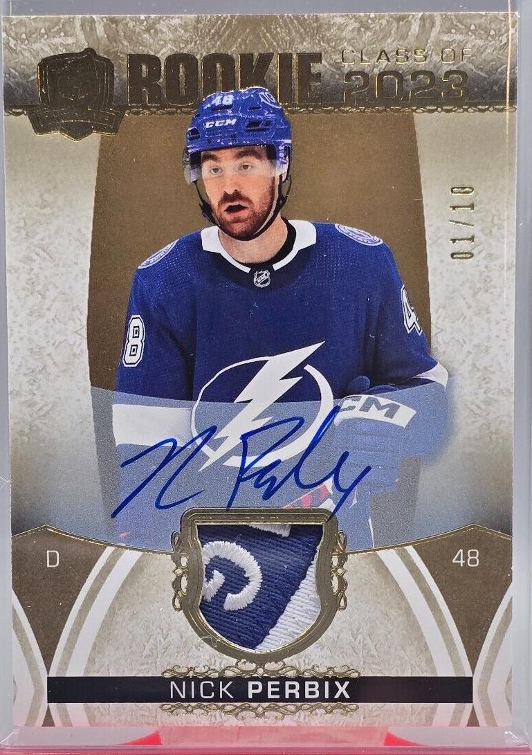 Nick Perbix [Gold Foil Auto Patch] #2023-NP