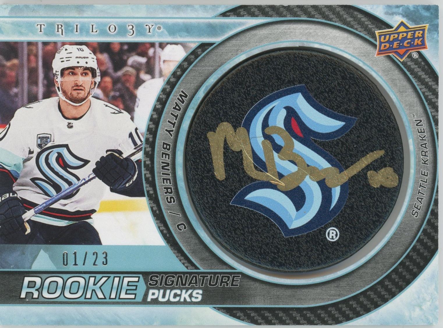 Matty Beniers [NHL Shield Logo] #RSP-BE