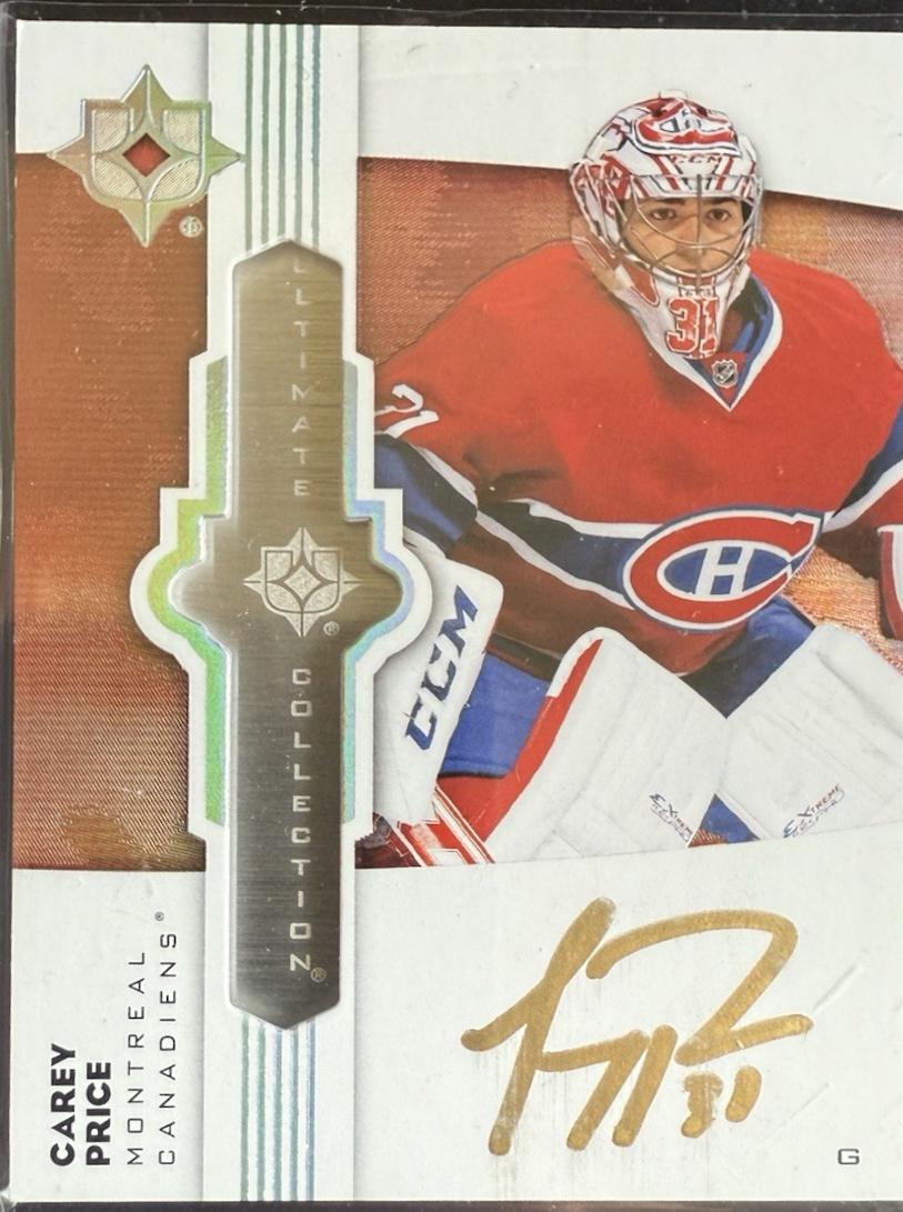 Carey Price [Platinum] #UE-CA