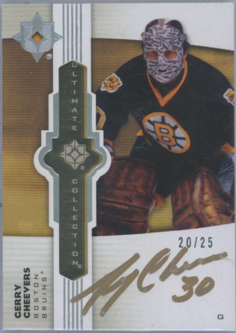 Gerry Cheevers [Gold] #UE-GC