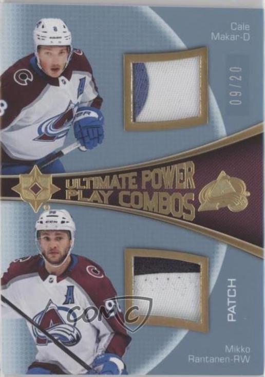 Cale Makar / Mikko Rantanen [Patch] #UPC-RM
