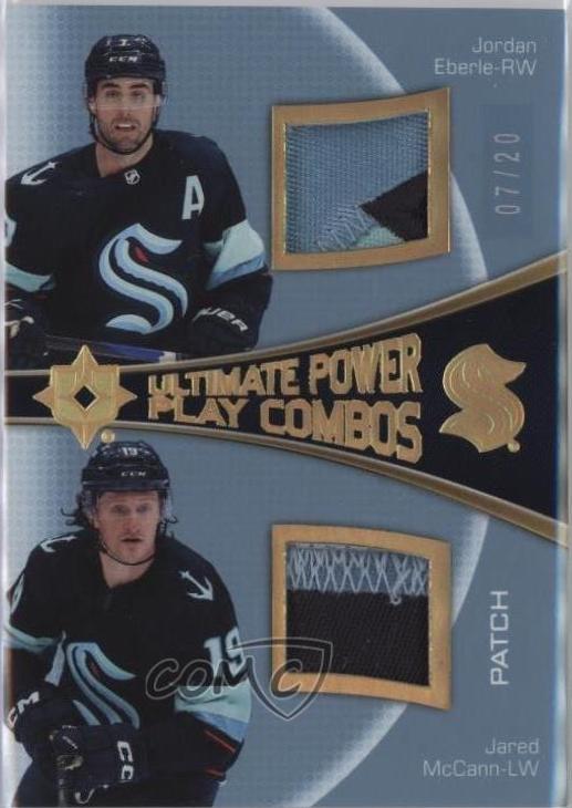 Jordan Eberle / Jared McCann [Patch] #UPC-EM