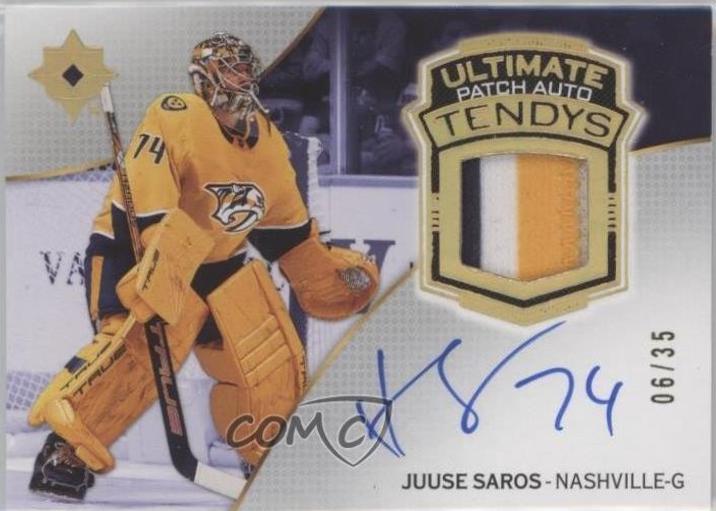 Juuse Saros [Patch] #UTA-JS