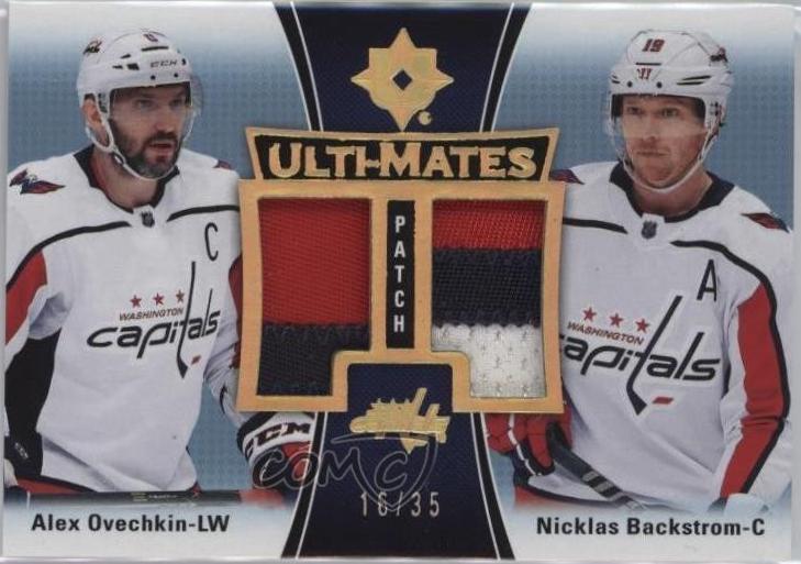 Alex Ovechkin / Nicklas Backstrom [Patch] #UTM-BO