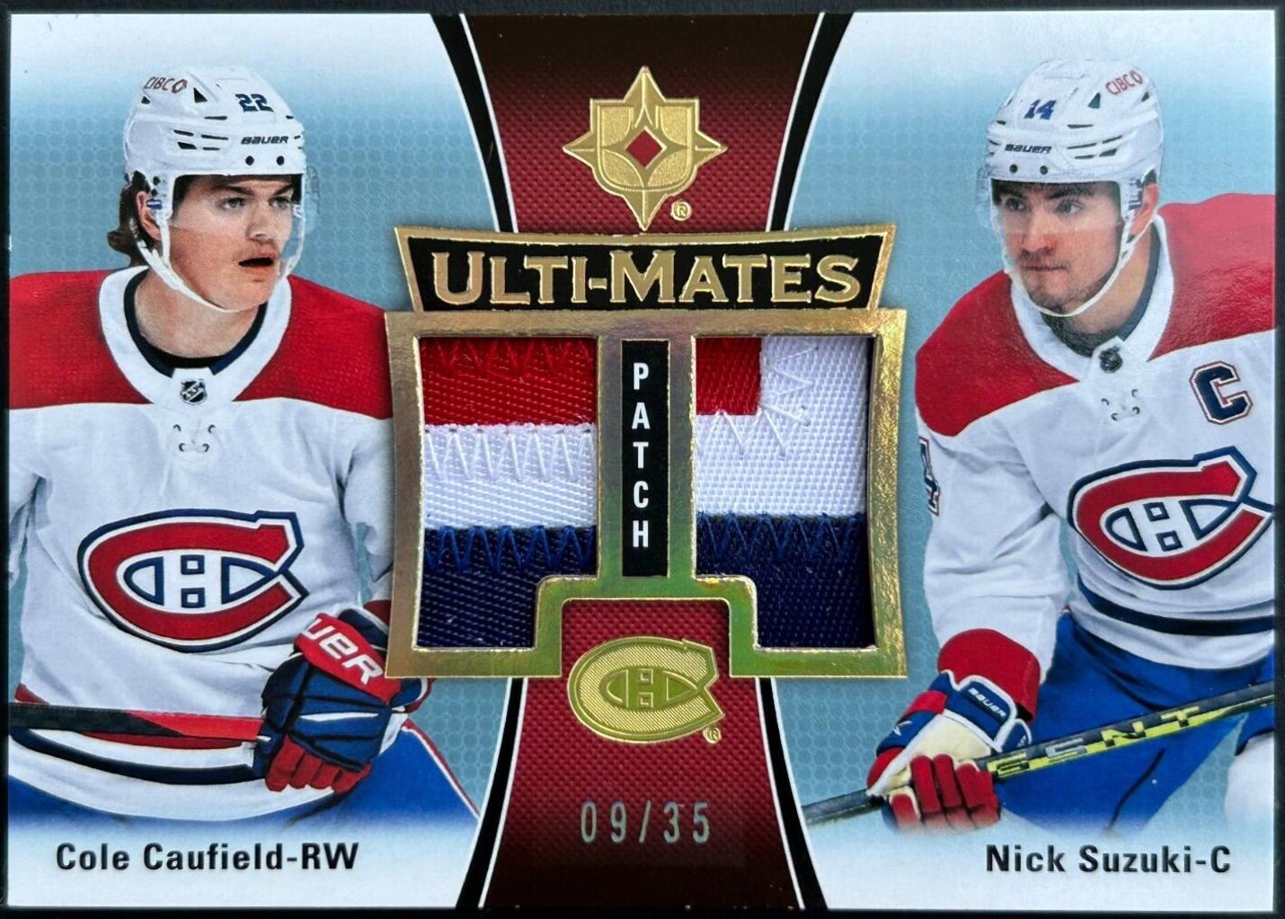 Cole Caufield / Nick Suzuki [Patch] #UTM-SC