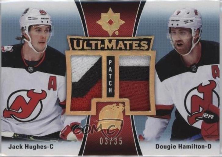 Jack Hughes / Dougie Hamilton [Patch] #UTM-HH