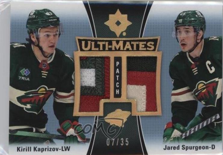 Kirill Kaprizov / Jared Spurgeon [Patch] #UTM-SK
