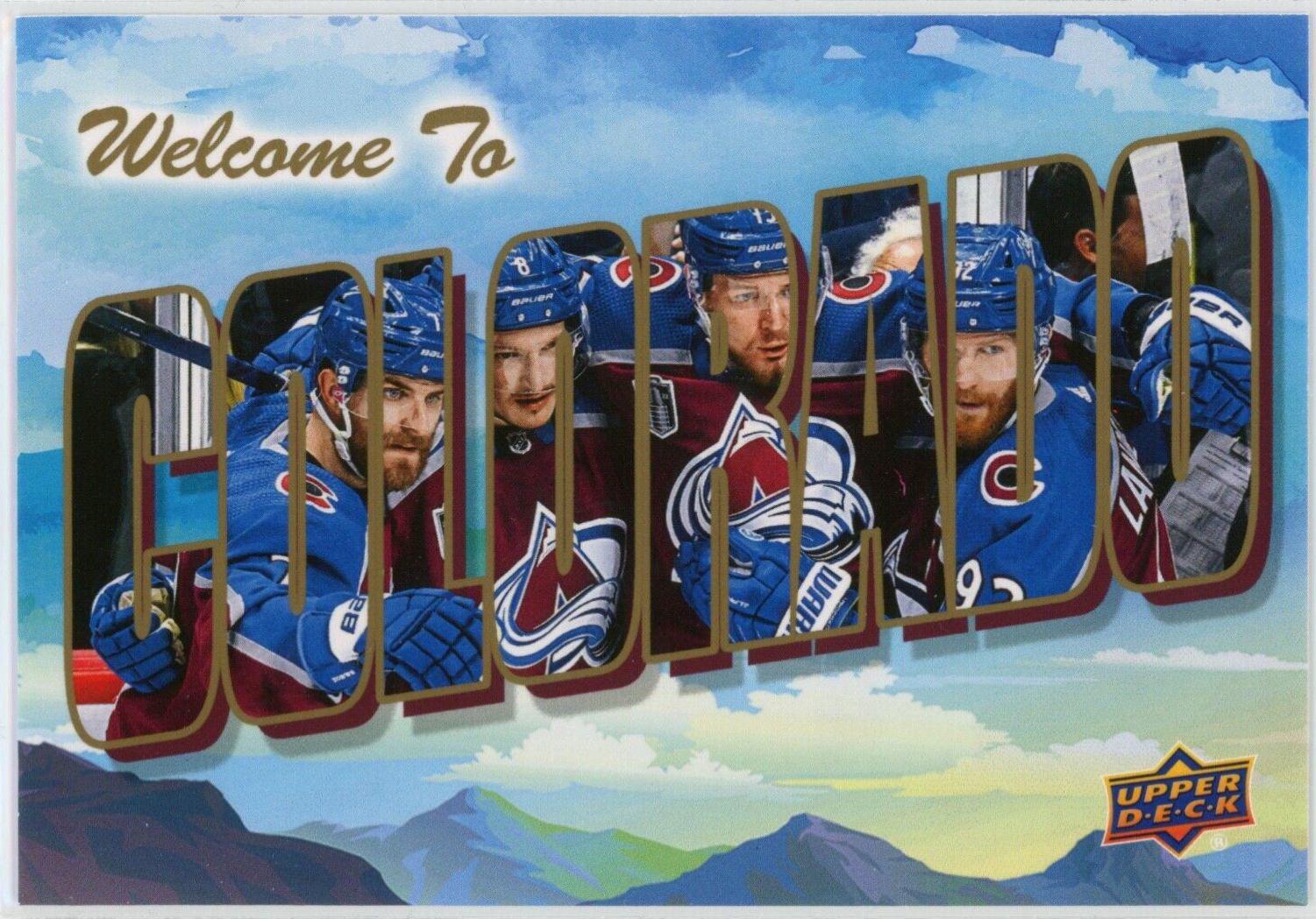 Colorado Avalanche [Gold] #WT-8