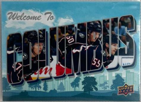Columbus Blue Jackets #WT-9