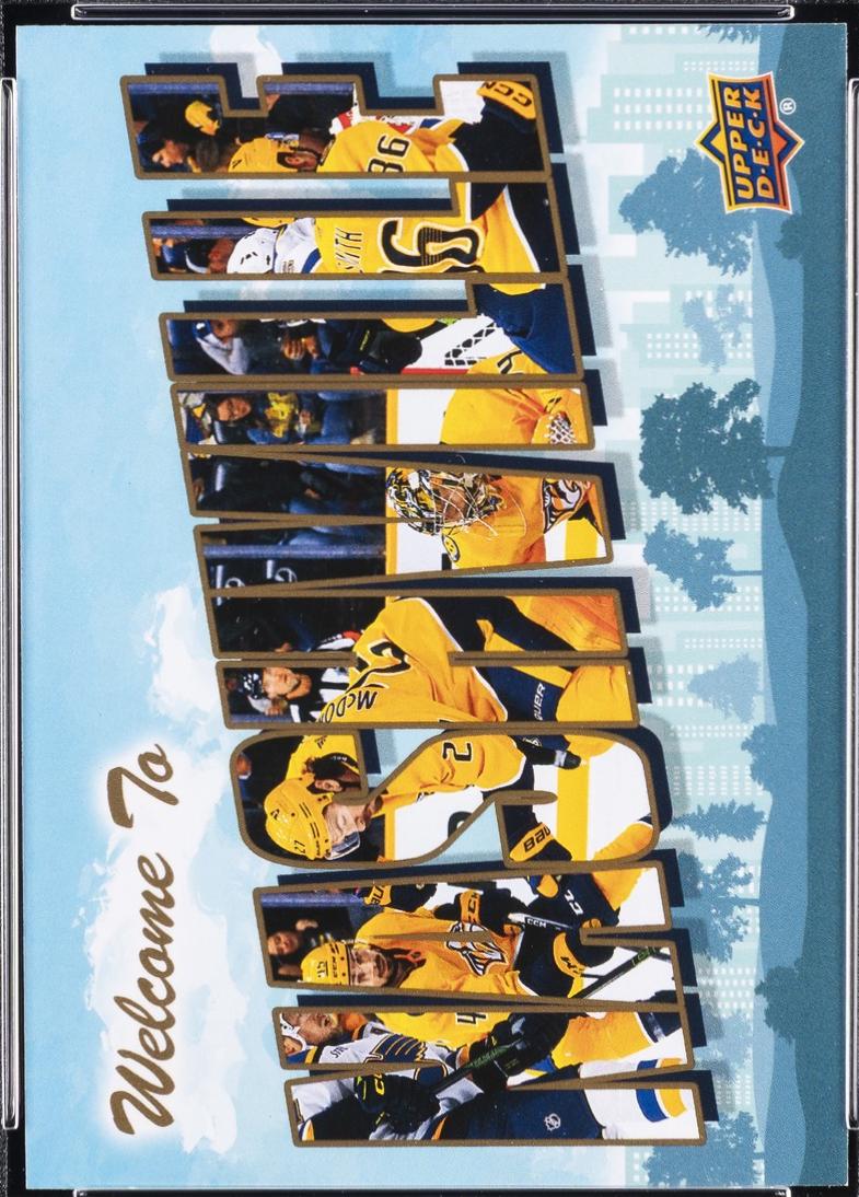 Nashville Predators [Gold] #WT-17