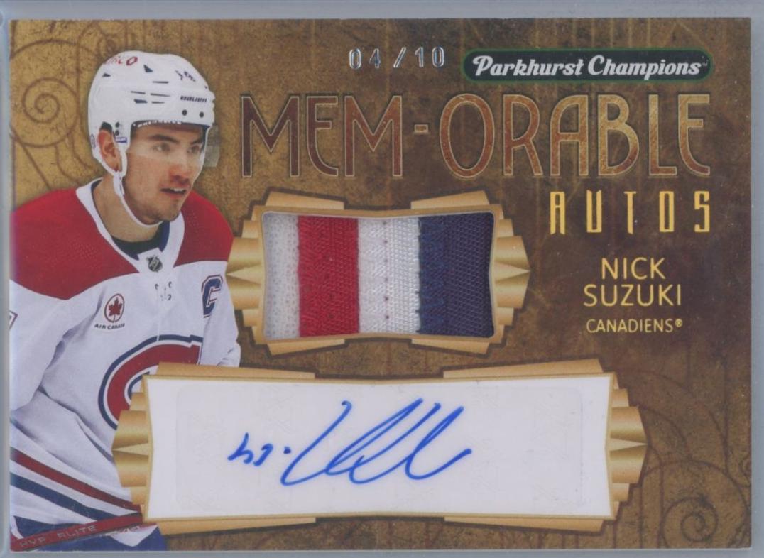 Nick Suzuki #MBA-NS