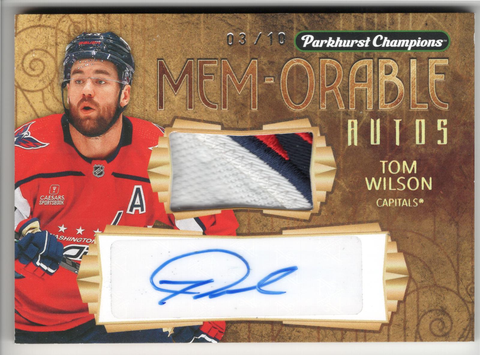 Tom Wilson #MBA-TW