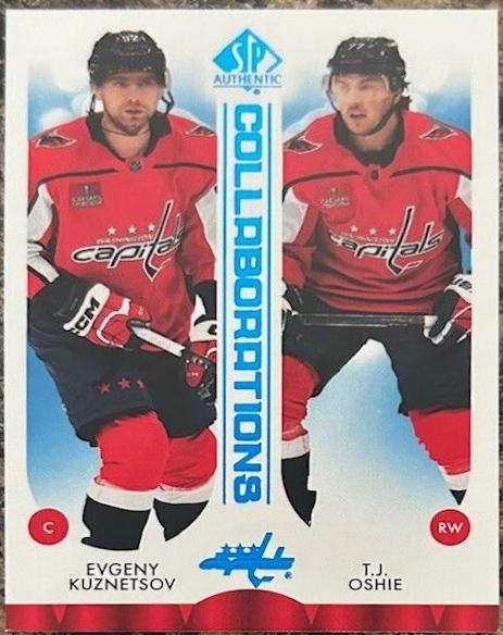 Evgeny Kuznetsov / T.J. Oshie [Blue] #C-20