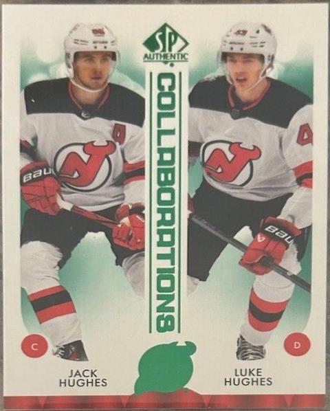 Jack Hughes / Luke Hughes [Green] #C-24