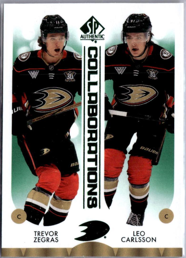 Trevor Zegras / Leo Carlsson [Green] #C-19