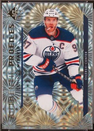 Connor McDavid [Gold Tint Patterned Foilboard] #AP-1