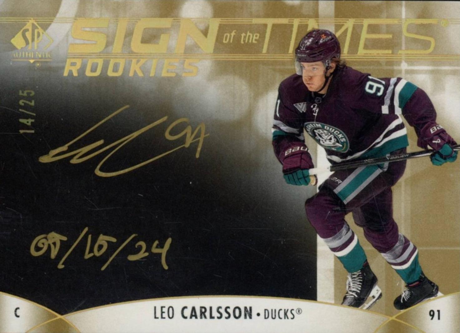 Leo Carlsson [Mystery Black] #SOTTR-LC