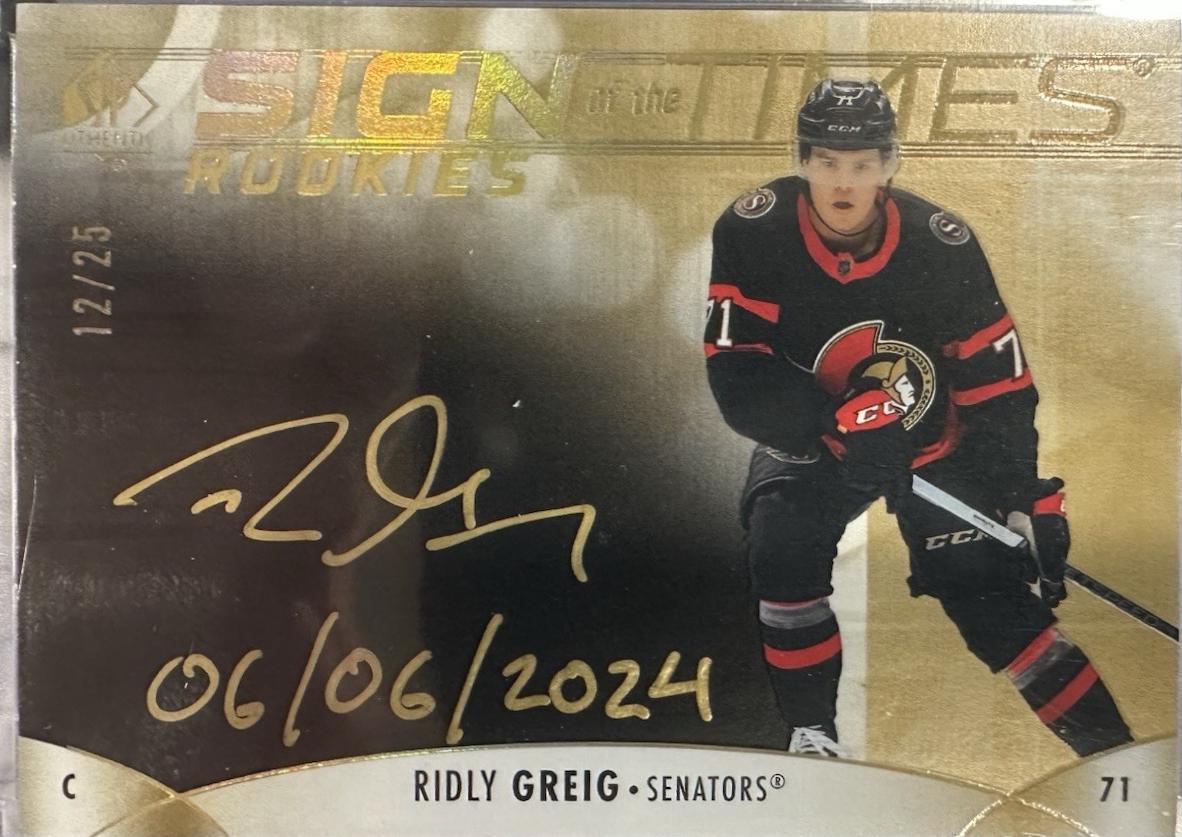 Ridly Greig [Mystery Black] #SOTTR-RG