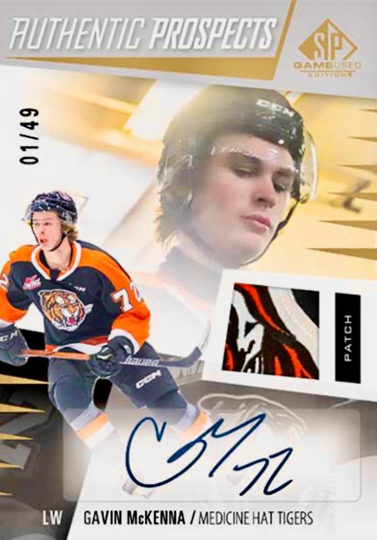 Gavin McKenna [Autograph Patch] #44