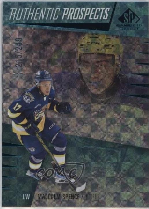 Malcolm Spence [Teal Patterned Foilboard] #37