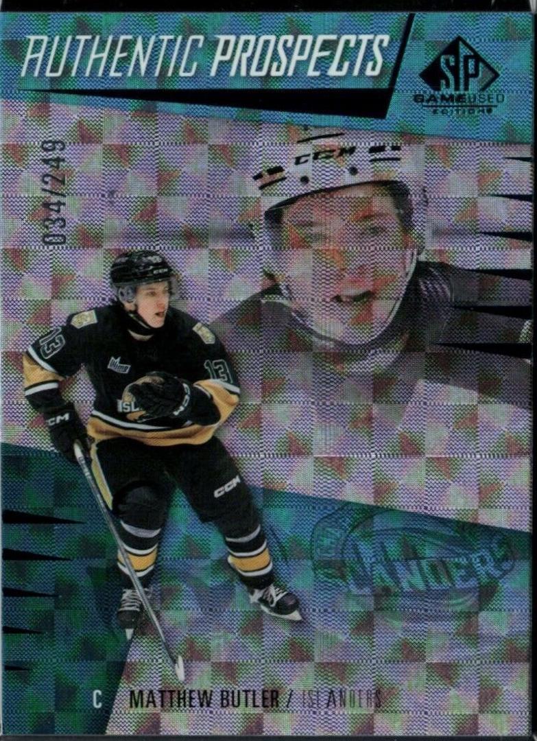 Matthew Butler [Teal Patterned Foilboard] #47