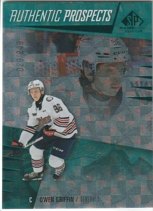 Owen Griffin [Teal Patterned Foilboard] #33