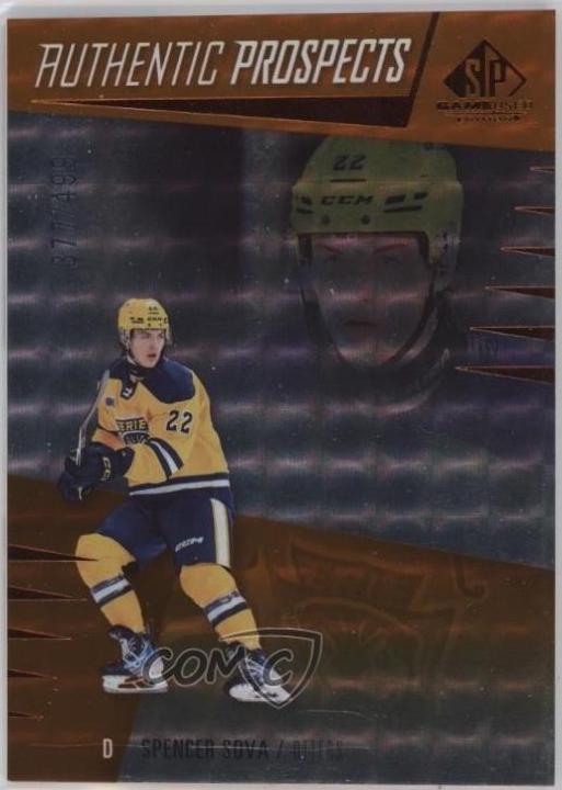 Spencer Sova [Orange Patterned Foilboard] #50