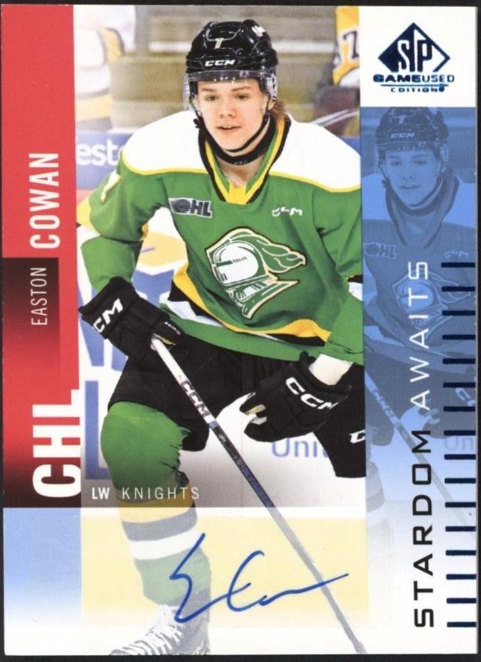 Easton Cowan [Blue Autograph] #SA-EC