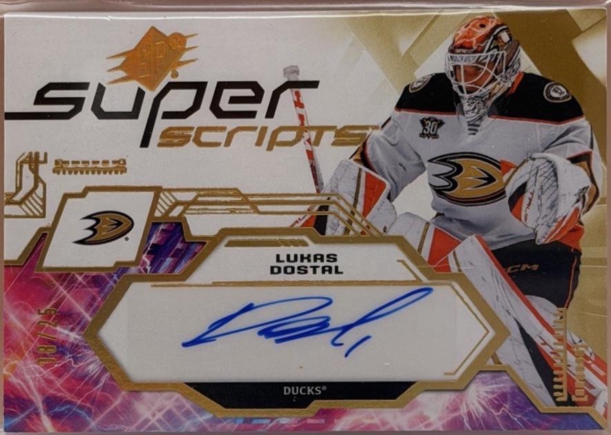 Lukas Dostal [Gold] #SS-LD