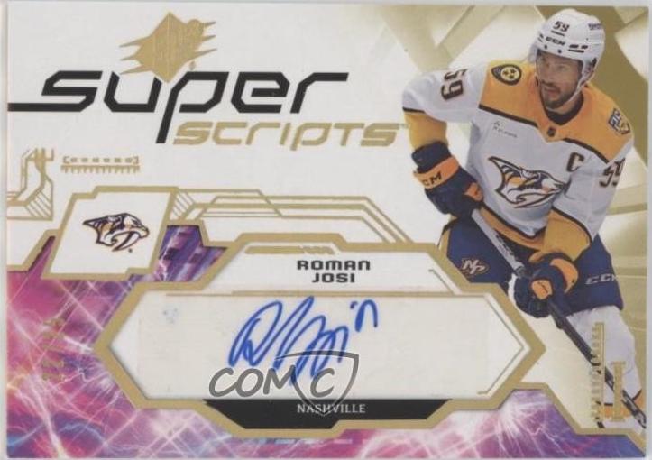 Roman Josi [Gold] #SS-RJ