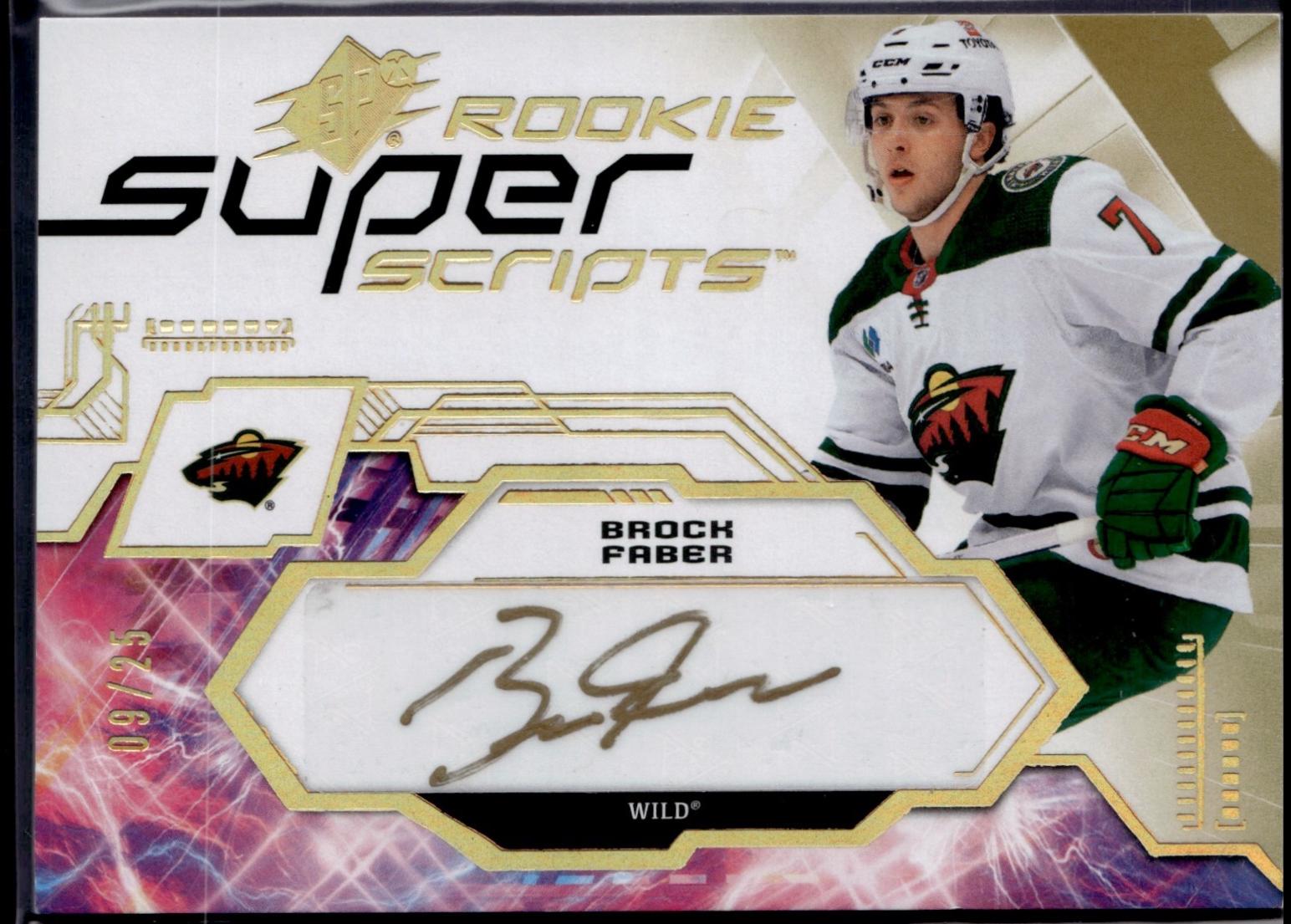 Brock Faber [Gold] #SSR-BF