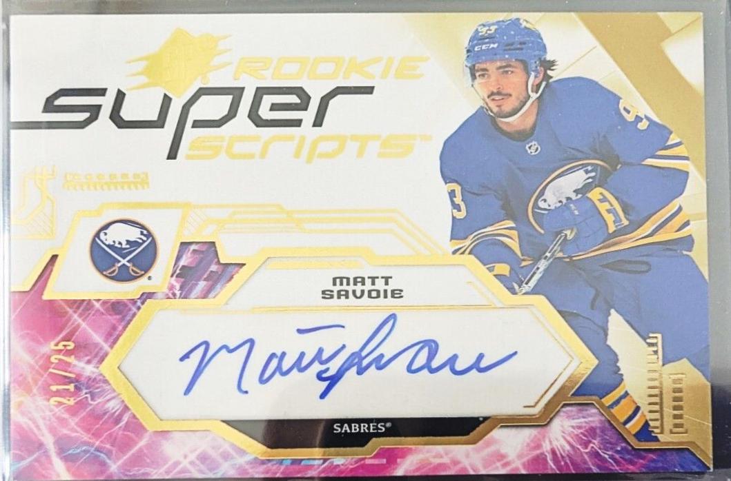 Matt Savoie [Gold] #SSR-MS