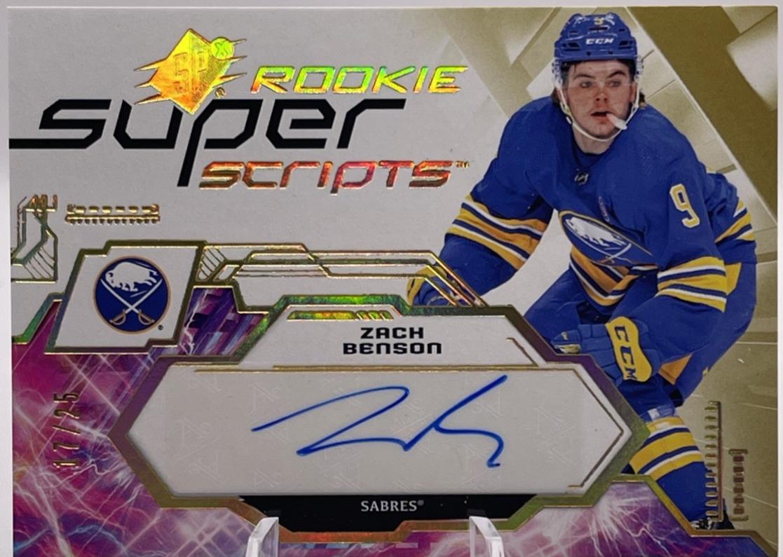Zach Benson #SSR-ZB