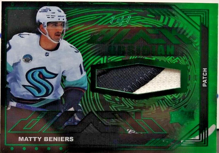 Matty Beniers [Emerald Patch] #OJ-MB
