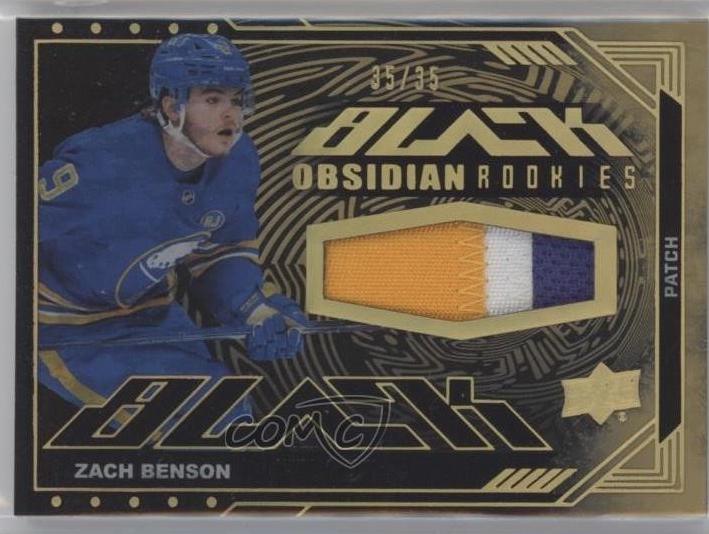 Zach Benson [Gold Patch] #ORJ-ZB