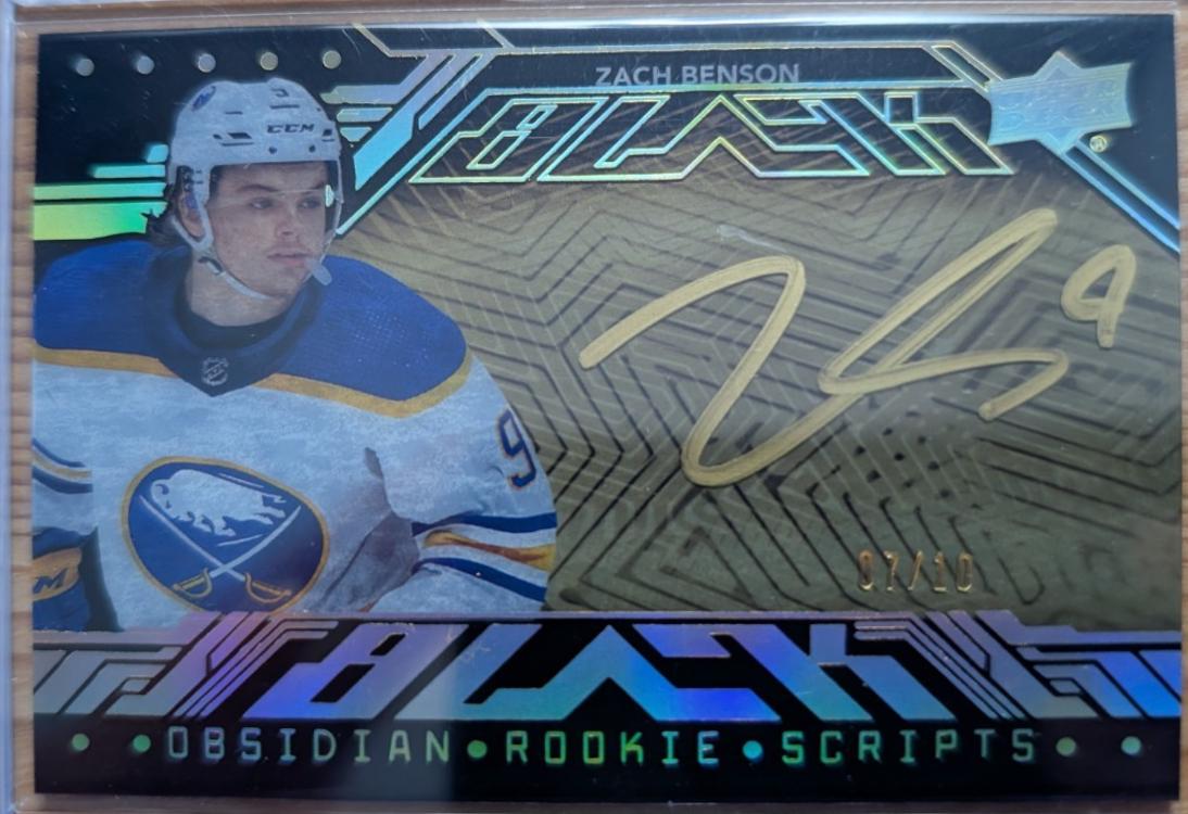 Zach Benson [Gold] #ORS-ZB