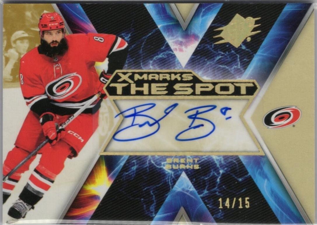 Brent Burns [Gold] #XM-BB