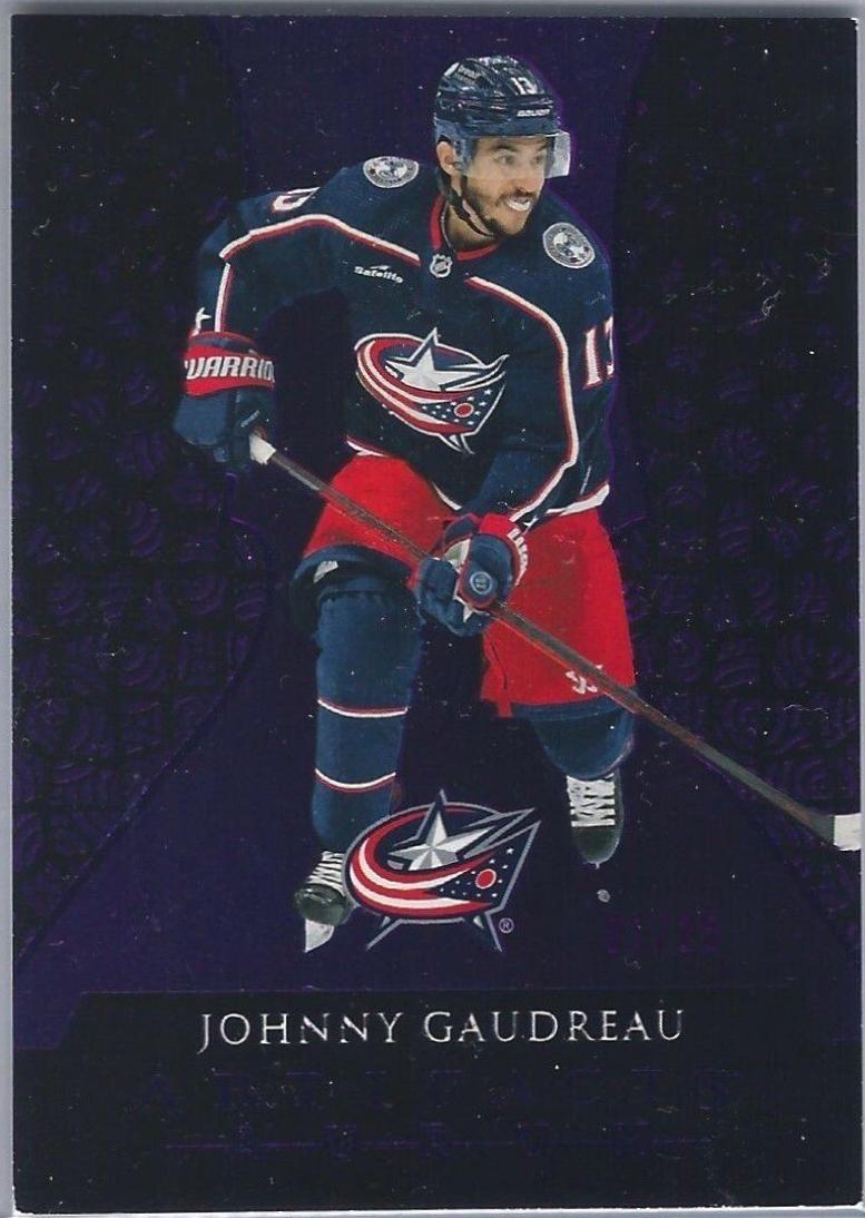 Johnny Gaudreau [Purple] #A-11