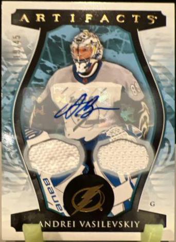 Andrei Vasilevskiy [Autograph Material Gold] #144