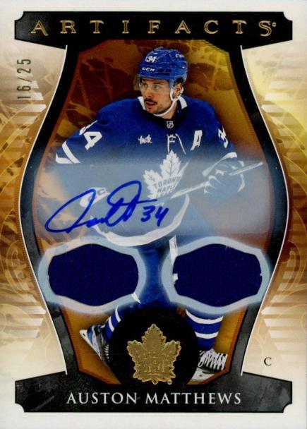 Auston Matthews [Autograph Material Gold] #135