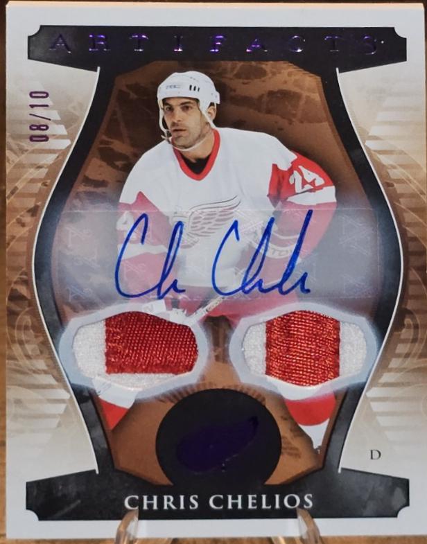 Chris Chelios [Autograph Material Purple] #159