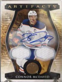 Connor McDavid [Autograph Material Gold] #101