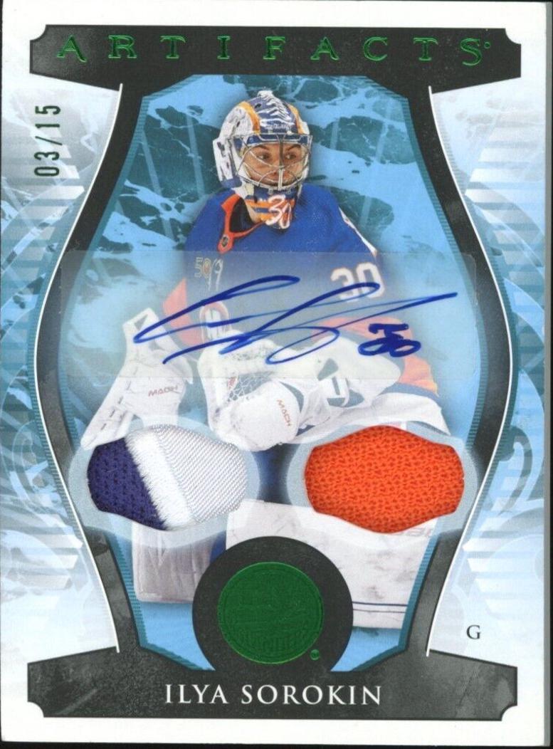 Ilya Sorokin [Autograph Material Emerald] #136